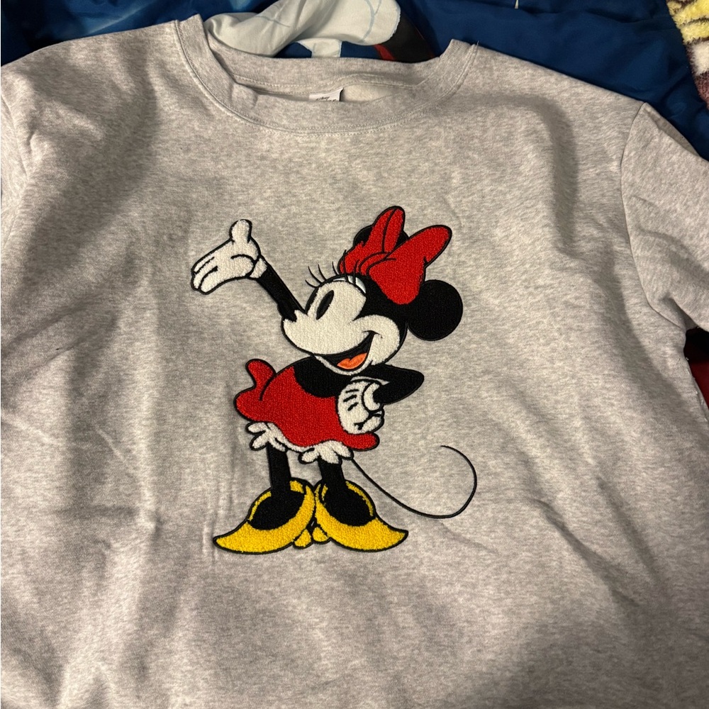Minnie Mouse Gray Sweatshirt